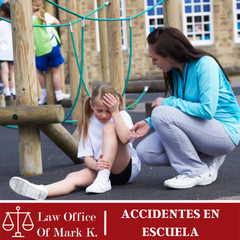 Accidente en Escuela